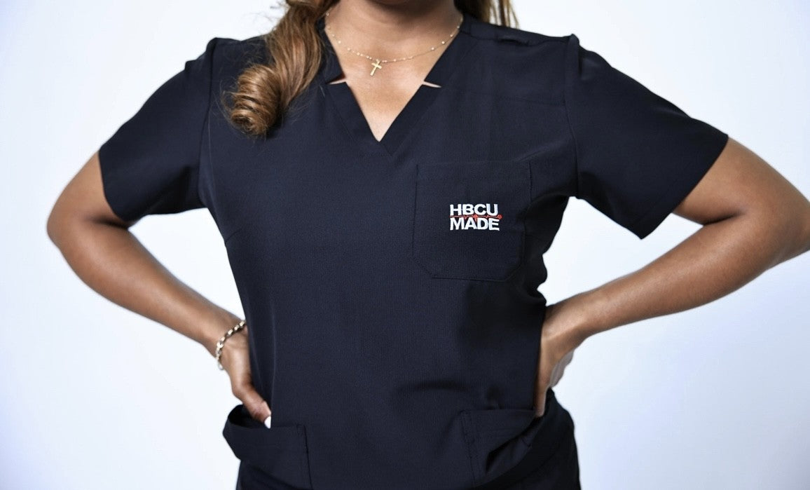 Women's Premium HBCU MADE Scrub Top