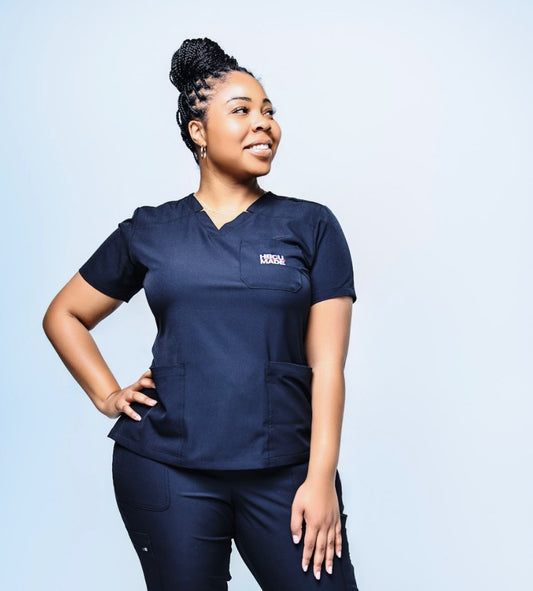 Women's Premium HBCU MADE Scrub Top