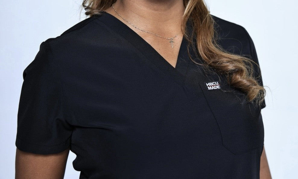 Women's HBCU MADE Ultra Lightweight Medical Scrub Top