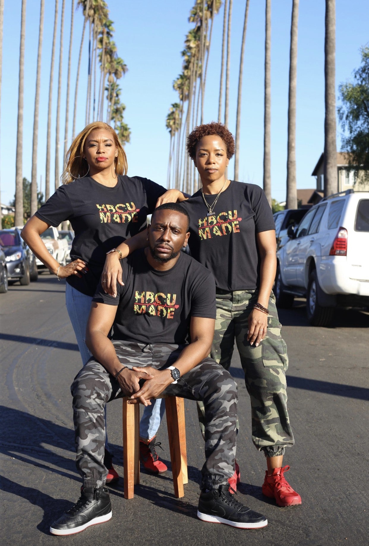 Kente Print HBCU MADE T-Shirt (unisex)