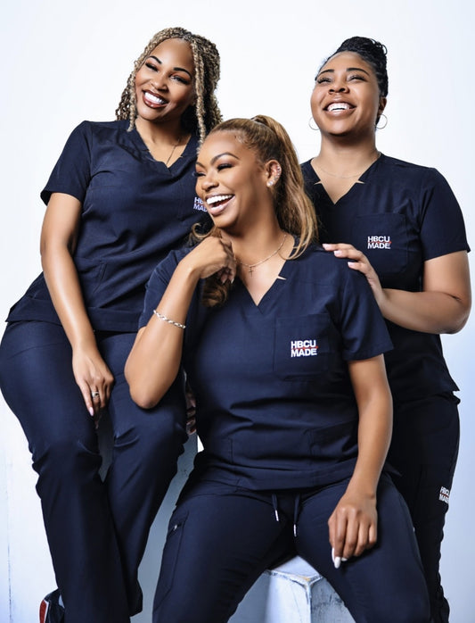 Women's Premium HBCU MADE Scrub Top