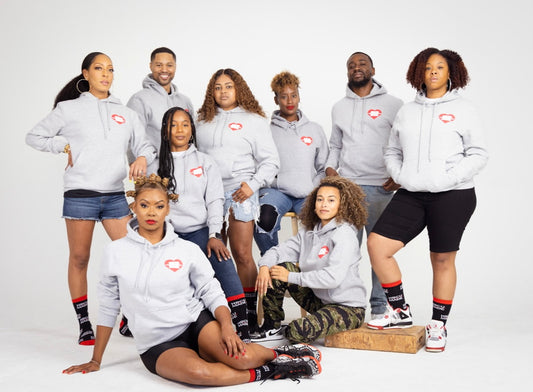 HBCU MADE Hoodie with Heart Logo (unisex)